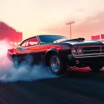 Experience thrilling Drag Racing Events with powerful cars racing down the strip.