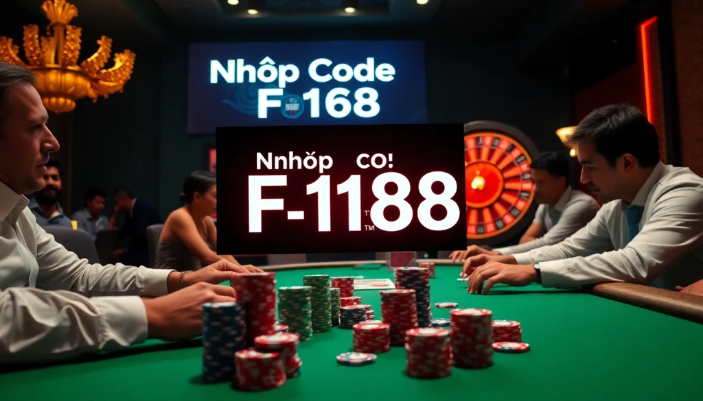 Engage in the thrilling atmosphere of a casino while enjoying activities like nhập code f168 for exclusive bonuses.